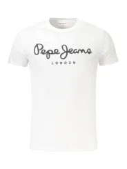 Pepe Jeans Herren KURZARM-T-SHIRT Weiß | online kaufen