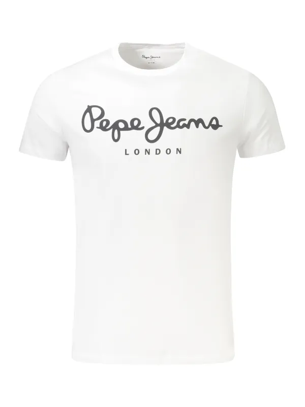 Pepe Jeans Herren KURZARM-T-SHIRT Weiß | online kaufen