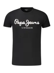 Pepe Jeans Herren KURZARM-T-SHIRT Schwarz | online kaufen