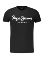 Pepe Jeans Herren KURZARM-T-SHIRT Schwarz | online kaufen