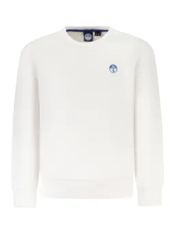 North Sails Jungen Sweatshirt mieten - Weiß, Gr. 6A-14A