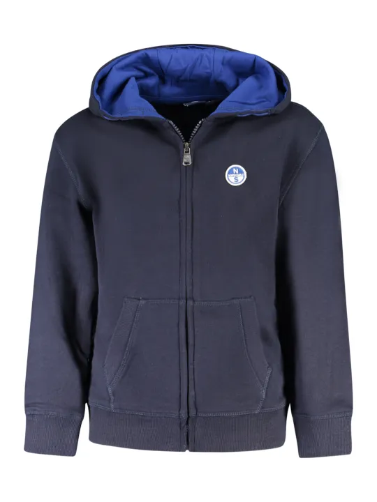 North Sails Jungen LANGARM-KAPUZENSWEATSHIRT Blau