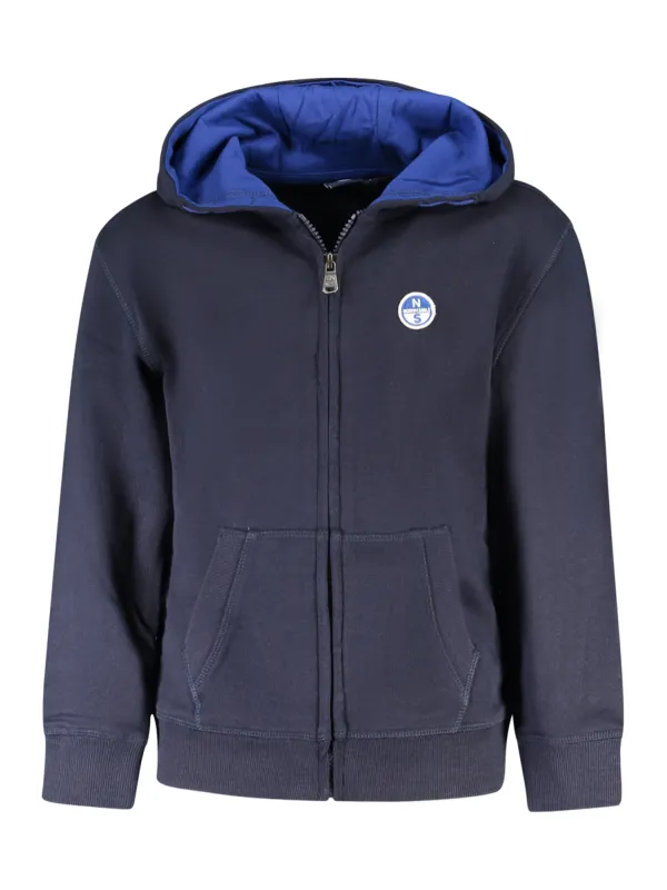 North Sails Jungen LANGARM-KAPUZENSWEATSHIRT Blau