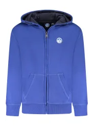 North Sails Jungen LANGARM-KAPUZENSWEATSHIRT Blau