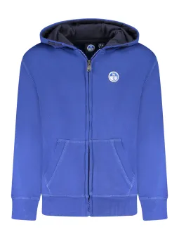 North Sails Jungen LANGARM-KAPUZENSWEATSHIRT Blau