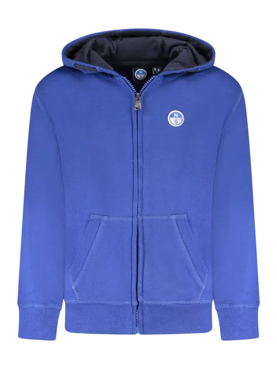 North Sails Jungen LANGARM-KAPUZENSWEATSHIRT Blau