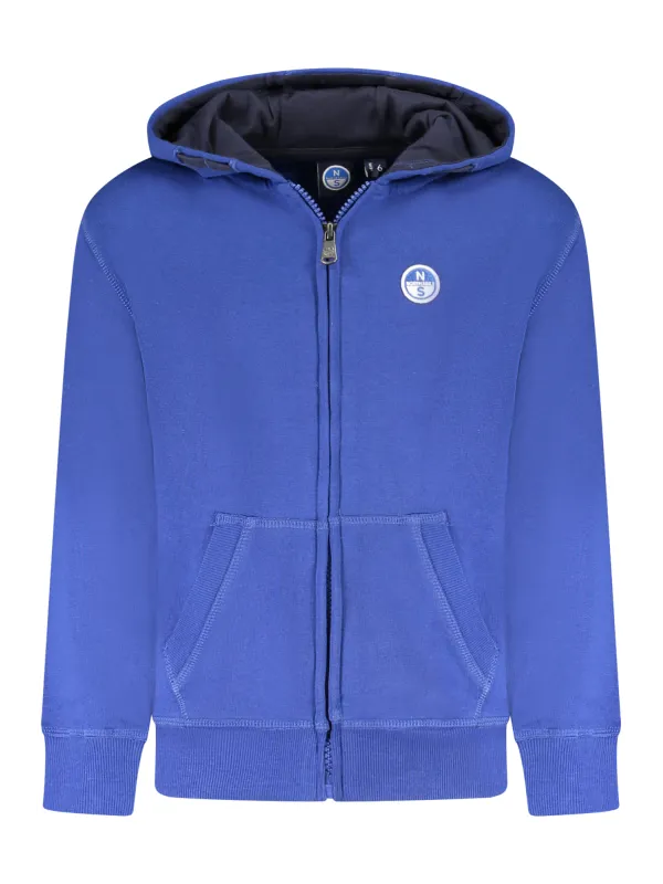 North Sails Jungen LANGARM-KAPUZENSWEATSHIRT Blau