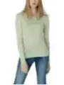 Grüner Guess Damen Strickpullover