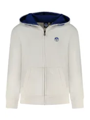 North Sails Jungen LANGARM-KAPUZENSWEATSHIRT Weiß
