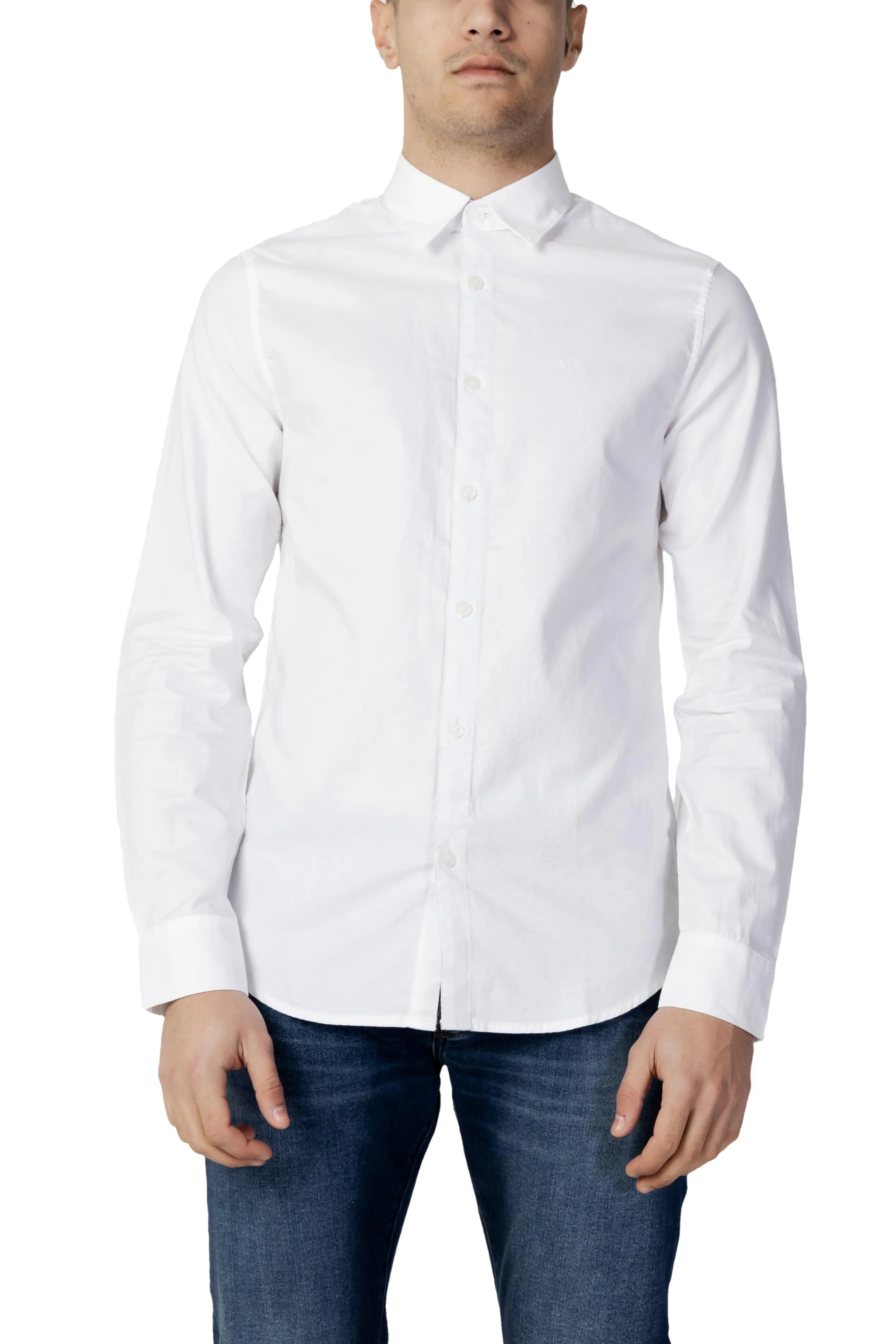 Herren Hemd Weiß 348923