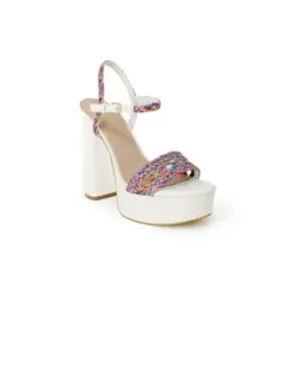 Bunte Guess Plateau-Sandalen