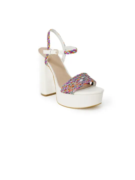 Bunte Guess Plateau-Sandalen