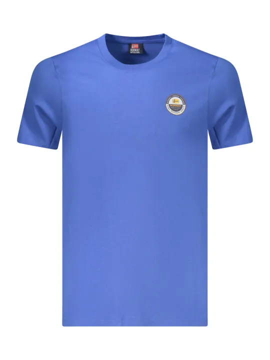 NORWAY 1963 Herren KURZARM-T-SHIRT Blau | online kaufen