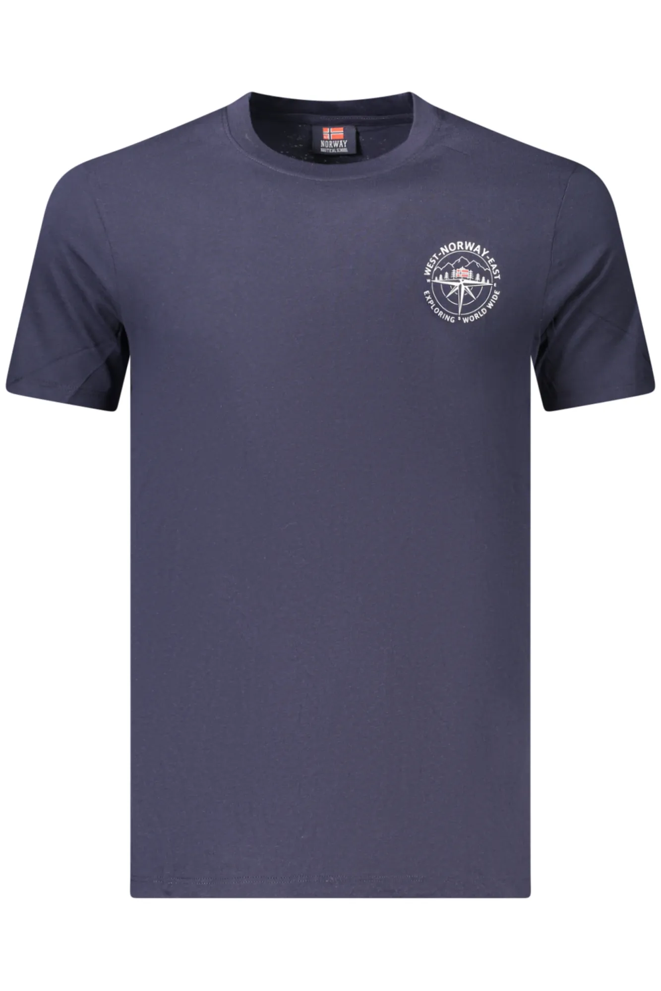 Herren KURZARM-T-SHIRT Blau 856034_BLNAVY