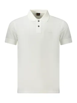 Boss Herren Kurzarm-Polo Weiß mieten - Flex-Fashion Verleih