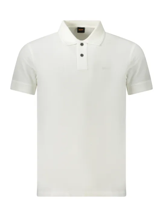 Boss Herren KURZARM-POLO Weiß | online kaufen