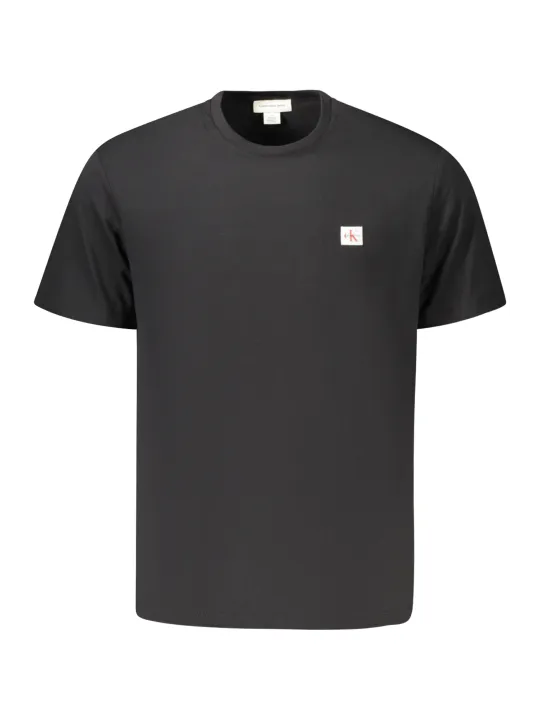 Calvin Klein Herren KURZARM-T-SHIRT Schwarz | online kaufen