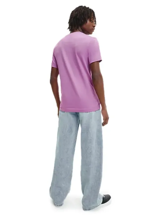 Calvin Klein Jeans Herren T-Shirt Violett | online kaufen