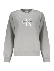 Calvin Klein Damen LANGARM-SWEATSHIRT Grau | online kaufen
