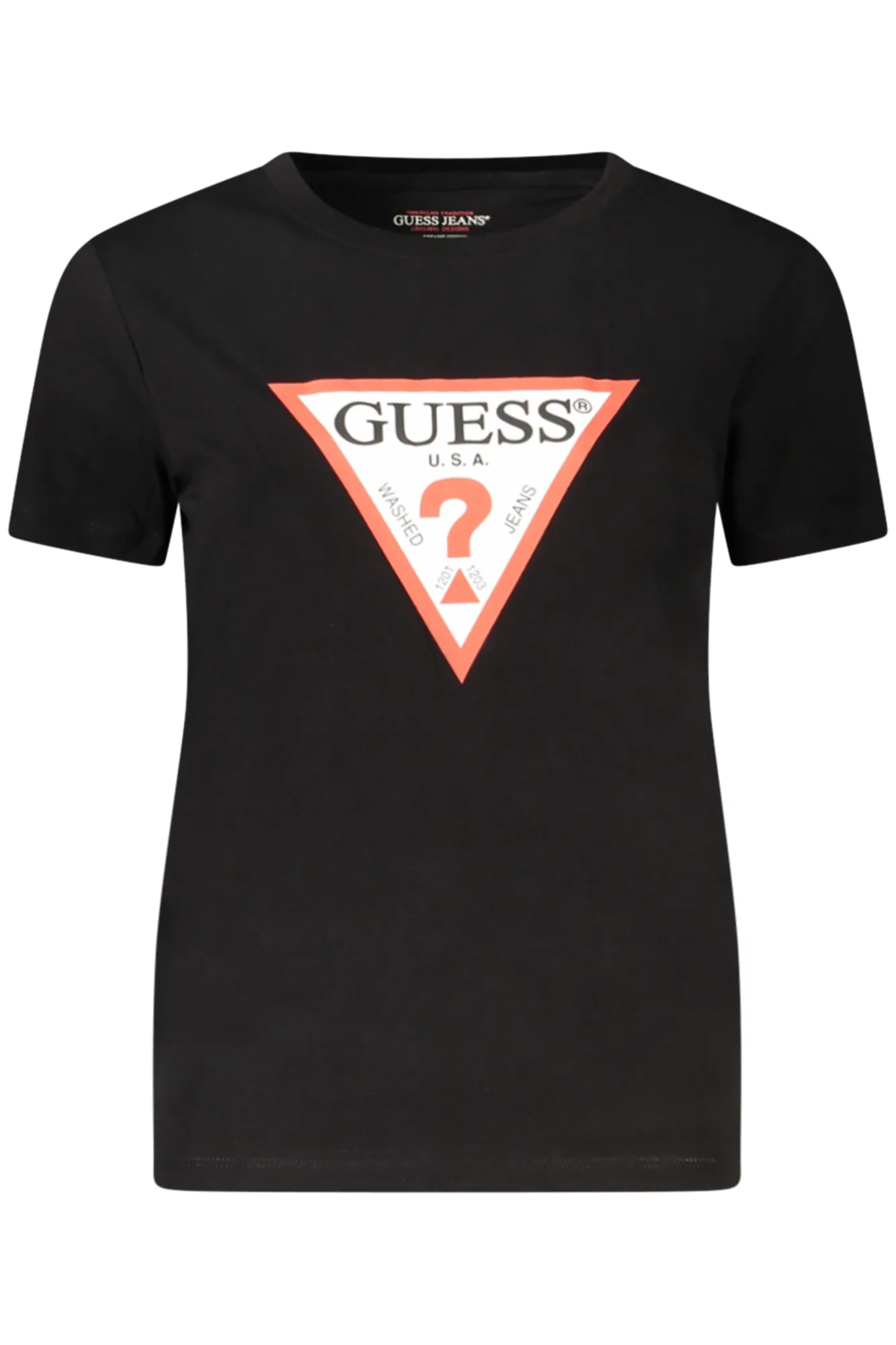 Damen T-SHIRT Schwarz W4YI04J1314_NEJBLK