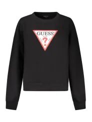 GUESS JEANS Damen LANGARM-SWEATSHIRT Schwarz | online kaufen
