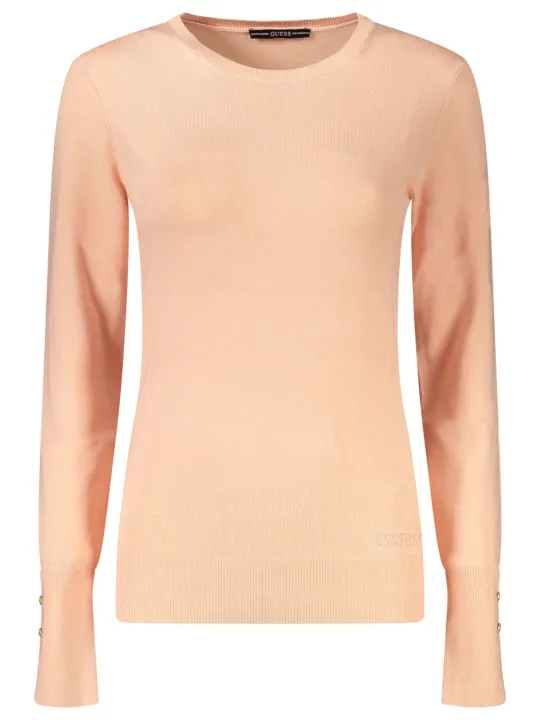 GUESS JEANS Damen LANGARMPULLOVER Rosa | online kaufen