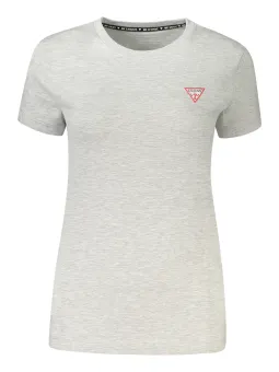 GUESS JEANS Damen T-Shirt Grau mieten | Flex-Fashion Verleih