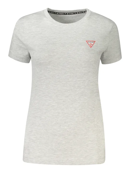 GUESS JEANS Damen KURZARM-T-SHIRT Grau | online kaufen