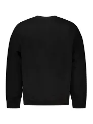 GUESS JEANS Herren LANGARM-SWEATSHIRT Schwarz