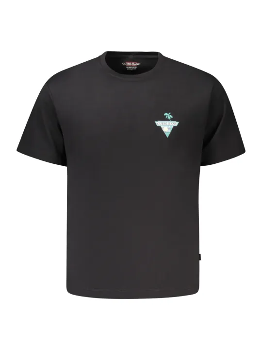GUESS JEANS Herren KURZARM-T-SHIRT Schwarz | online kaufen
