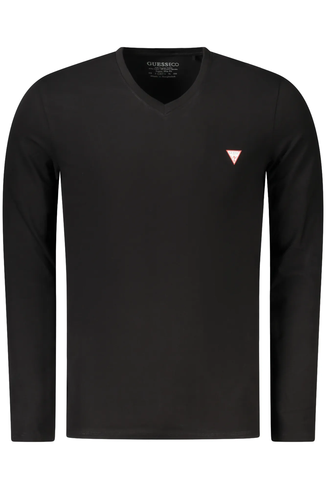 Herren LANGARM-T-SHIRT Schwarz M2YI08J1314_NEJBLK