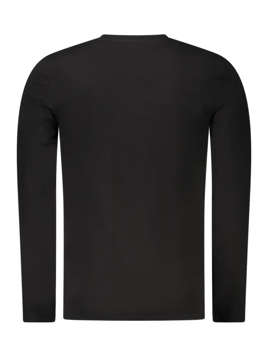 GUESS JEANS Herren LANGARM-T-SHIRT Schwarz | online kaufen