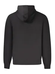 GUESS JEANS Herren LANGARM-KAPUZENPULLOVER Schwarz