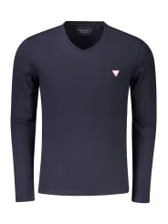 GUESS JEANS Herren LANGARM-T-SHIRT Blau | online kaufen