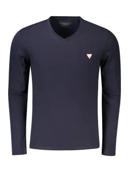 GUESS JEANS Herren LANGARM-T-SHIRT Blau | online kaufen