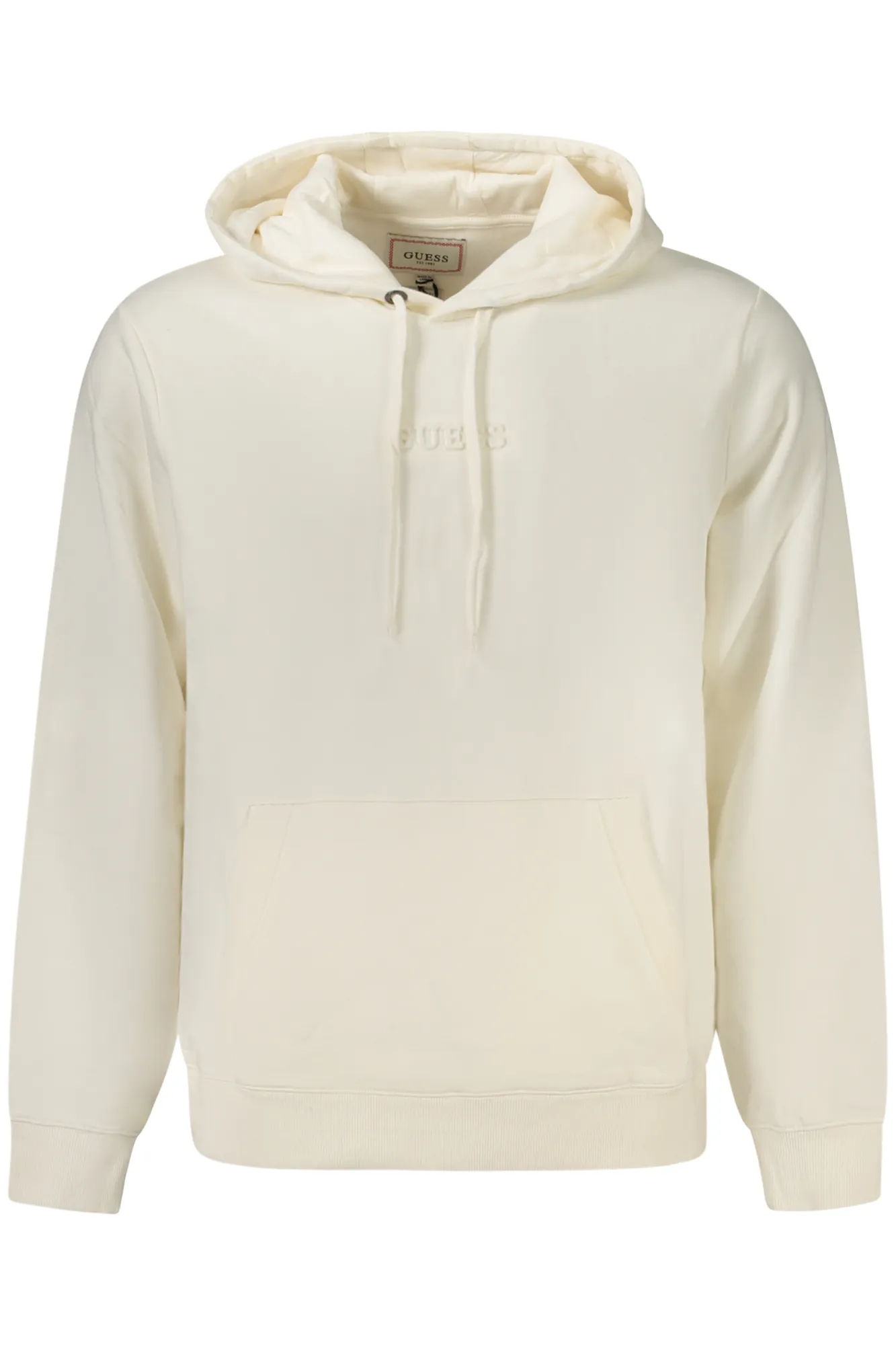 Herren LANGARM-KAPUZENPULLOVER Weiß M4BQ45K9YH1_BIG018