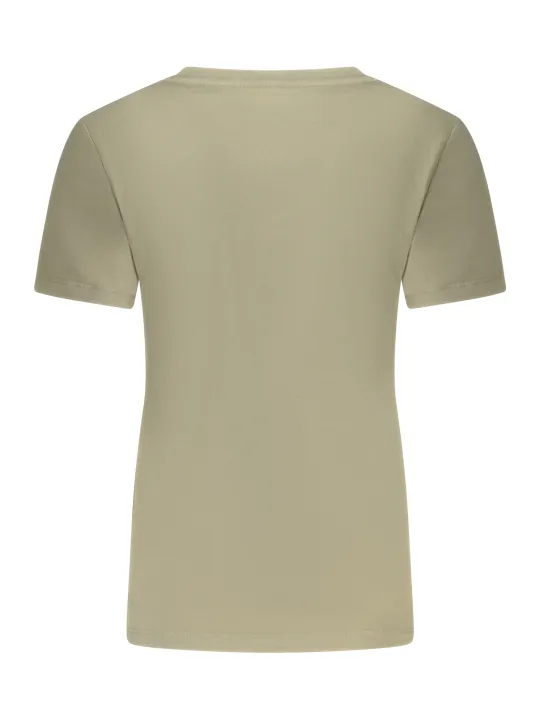 GUESS JEANS Damen KURZARM-T-SHIRT Grün | online kaufen