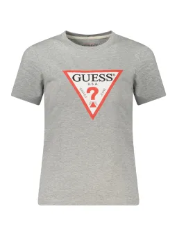 GUESS JEANS Damen T-SHIRT Grau | online kaufen