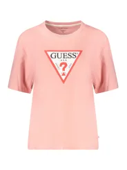 GUESS JEANS Damen T-SHIRT Rosa | online kaufen