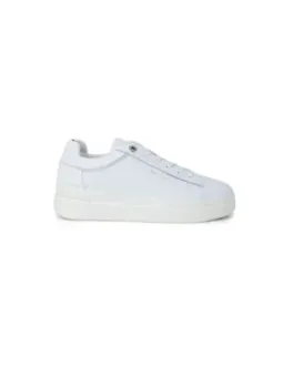 Weiße Tommy Hilfiger Jeans Sneaker