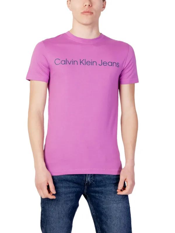 Calvin Klein Jeans lila T-Shirt