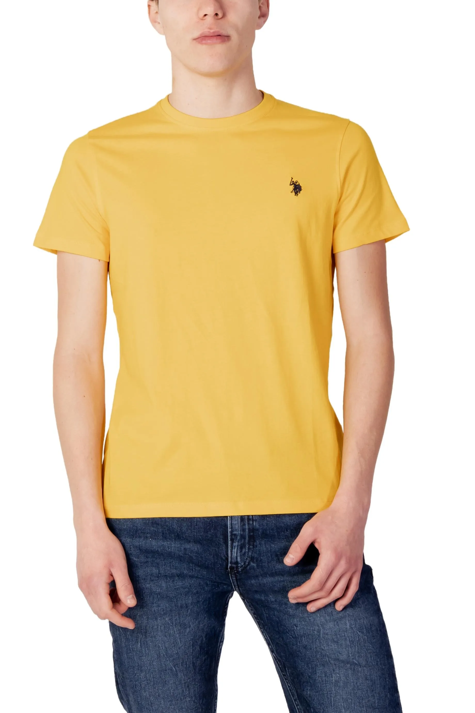 Herren T-Shirt Gelb 348776