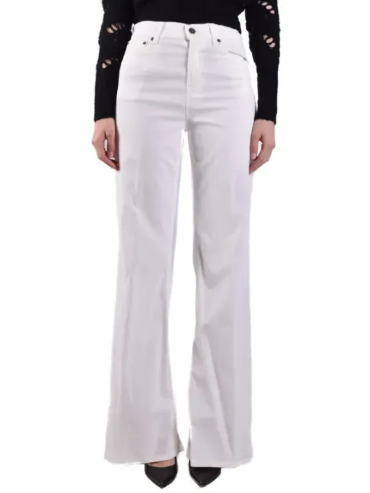 Dondup Damen Jeans Weiß | online kaufen