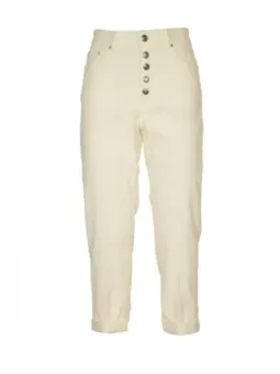 Dondup Damen Hose Weiß mieten – Flex-Fashion Verleih-Shop