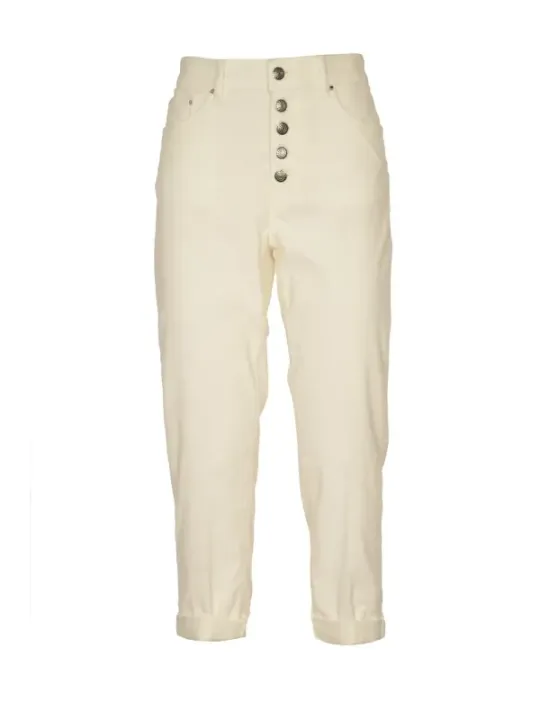 Dondup Damen Hose Weiß | online kaufen