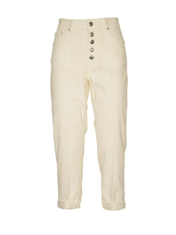 Dondup Damen Hose Weiß | online kaufen