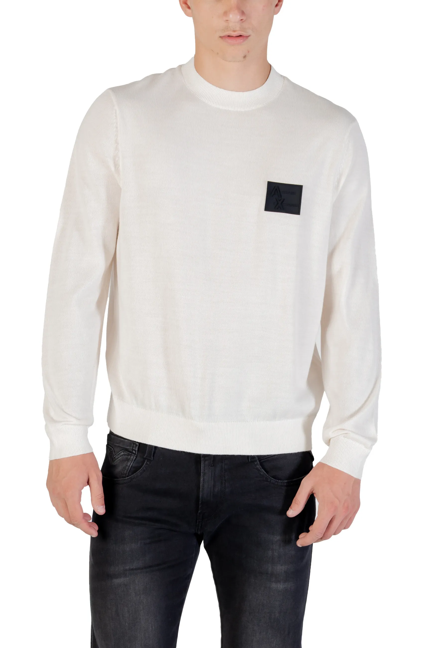 Herren Pullover Weiß 488798