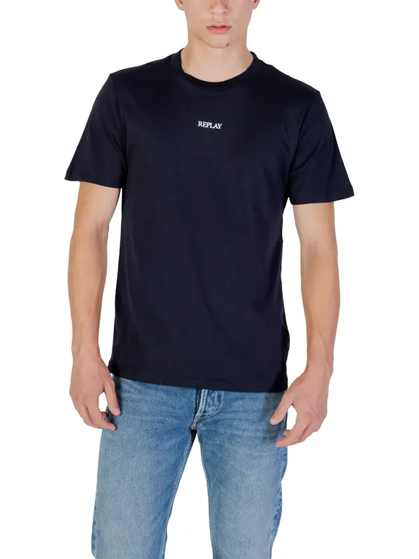 Replay Herren T-Shirt Blau | online kaufen