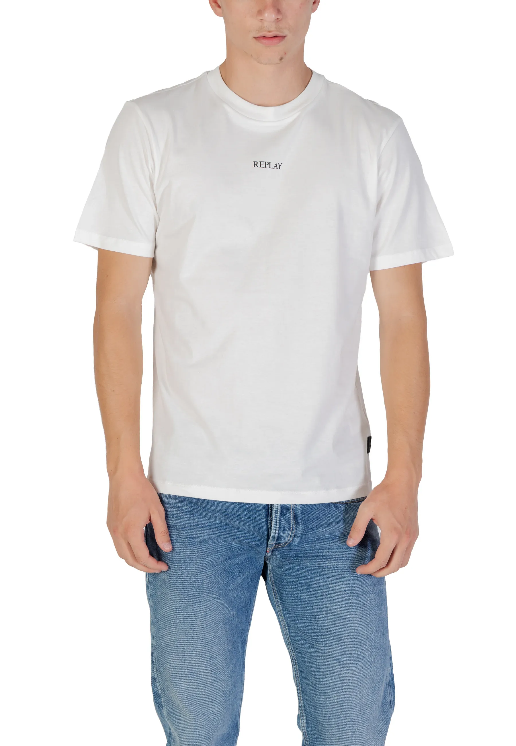 Replay Herren T-Shirt Weiß 488787