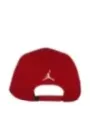 Rote Jordan Baseballkappe hinten
